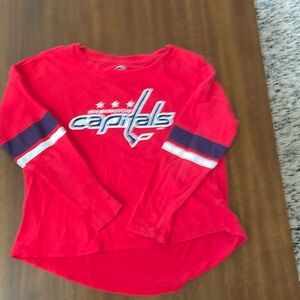 Capitals long sleeve shirt